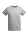 Heren T-shirt Eco Roly Breda CA6698 heather grey